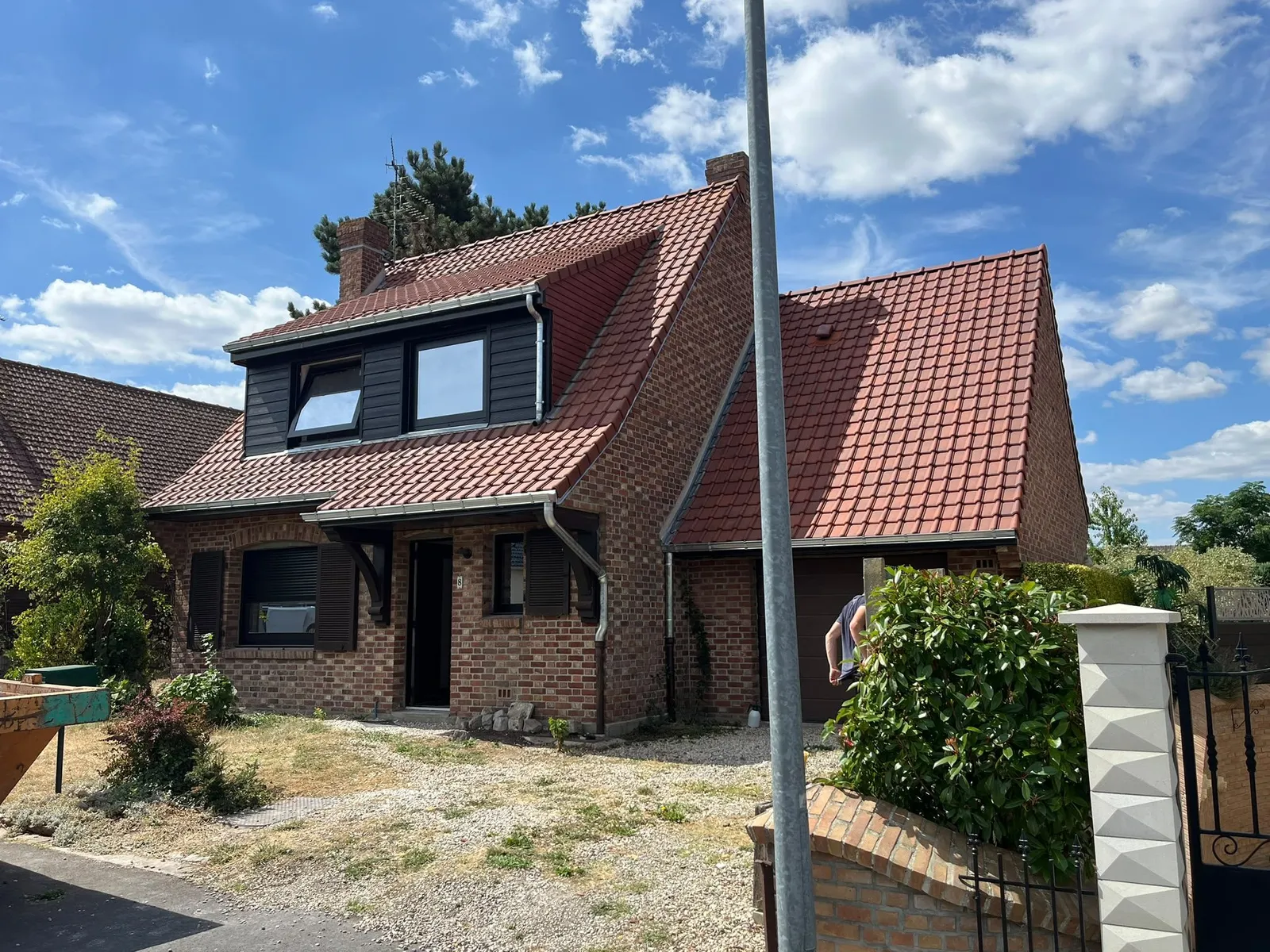 Rénovation toiture complète à Provin, après