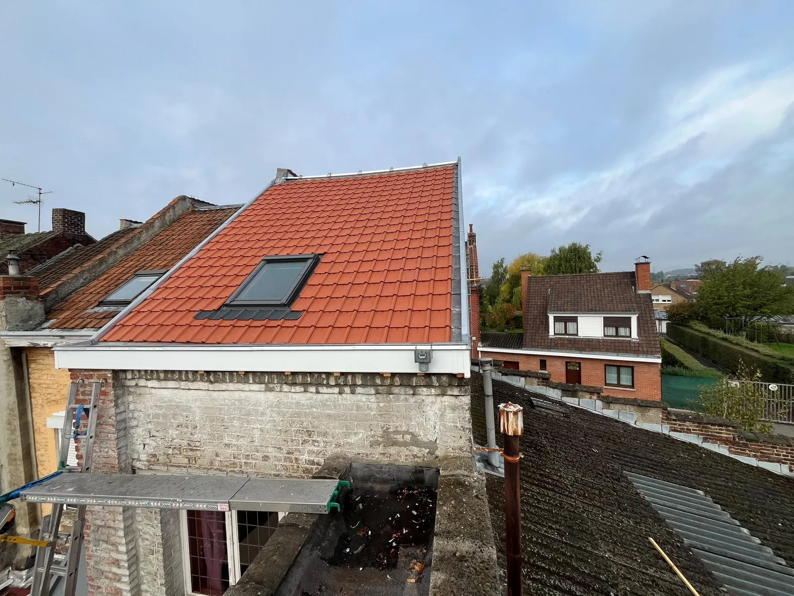 Rénovation toiture à Tourcoing, après
